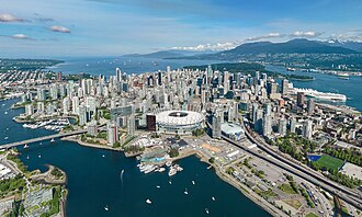 Vancouver skyline
